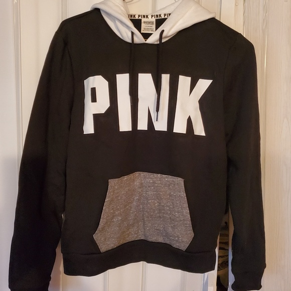 PINK Victoria's Secret Tops - Victoria's Secret PINK Perfect Pullover Hoodie L